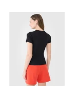 Dámske rebrované tričko 4F 4FWSS25TTSHF1968-20S