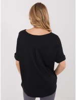 Blúzka MJ BZ H1301.28 čierna Blúzka MJ BZ H1301.28 čierna