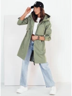 Dámska prechodná bunda parka zelená TILSON FashionStreet TY4181