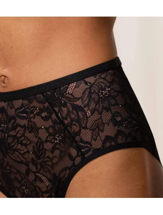 Amourette Charm Maxi01 Čierne nohavičky - Triumph