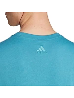 Tričko adidas Essentials Single Jersey Linear s vyšitým logom M IJ8655