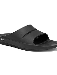 OOFOS OOahh Slide Pánske Čierne