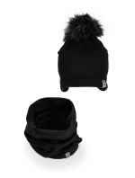 set čiapky a čiapky Winterwow K021 Black