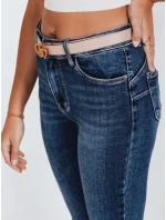 Dámske modré push up džínsy FashionStreet UY2822 Dámske modré push up džínsy FashionStreet UY2822