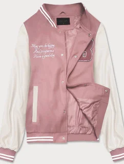 Dámska bunda bomber ružová (16M9067-46)