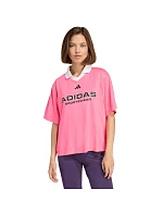 Adidas Tiro Q4 dámske tričko ružové JN2747 Adidas Tiro Q4 dámske tričko ružové JN2747