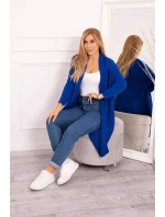 Sveter s netopierími rukávmi nevädzovo modrý Sveter s netopierími rukávmi nevädzovo modrý