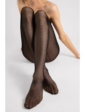 PATRIZIA - BODKOVANÉ TYLOVÉ PANČUCHY PATRIZIA - BODKOVANÉ TYLOVÉ PANČUCHY