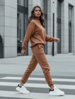 Dámska tepláková súprava ARIELLA PREMIUM mocha FashionStreet AY0730