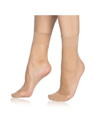 Dámske silonkové ponožky FLY SOCKS 15 DEN - Bellinda - almond Dámske silonkové ponožky FLY SOCKS 15 DEN - Bellinda - almond