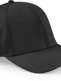 Beechfield B 651 6-panelová čiapka s klobúkom „Urbanwear“ 53.0651 čierna