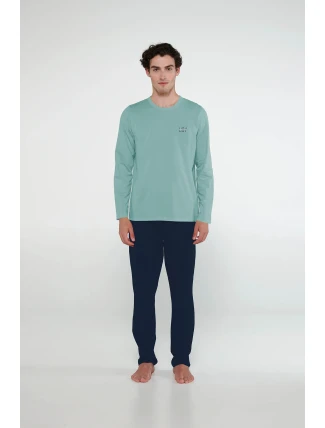 Vamp - Bavlnené pánske pyžamo 19959 - Vamp