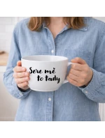 SERE MĚ TO TADY - MEGA XXL keramický hrnek 1000 ml SERE MĚ TO TADY - MEGA XXL keramický hrnek 1000 ml