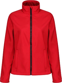 Regatta TRA 629 Dámska 2-vrstvová softshellová bunda „Ablaze“ 36.A629 classic red/black