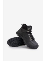 Zateplené pánske trekingové topánky Black Loreinae Zateplené pánske trekingové topánky Black Loreinae