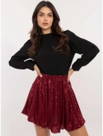 Sukňa MI SD 271360.74 bordová