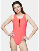 Dámske plavky H4L21-KOSP002 Neon Pink - 4F