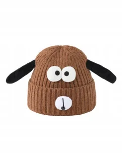 Detská čiapka CDW-0040 svetlohnedá - Be Snazzy