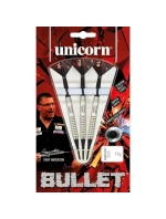 Šípky Unicorn Bullet z nehrdzavejúcej ocele s mäkkým hrotom - Gary Anderson 17g:23522|19g:23523