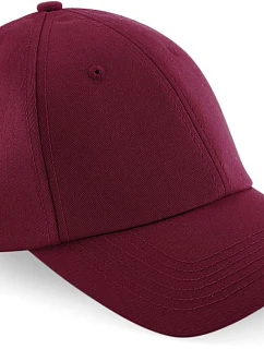 Beechfield B 59 6 panelová baseballová kšiltovka "Authentic" 53.0059 burgundy