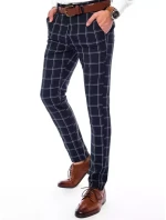 FashionStreet pánske tmavomodré chinos nohavice UX3690