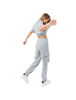 Justhype Sweat Crop T-shirt-Cargo Joggers W LABON004 Justhype Sweat Crop T-shirt-Cargo Joggers W LABON004