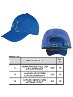 Result Headwear RC 081X 6-panelová nízkoprofilová čiapka 28.081X lime Result Headwear RC 081X 6-panelová nízkoprofilová čiapka 28.081X lime