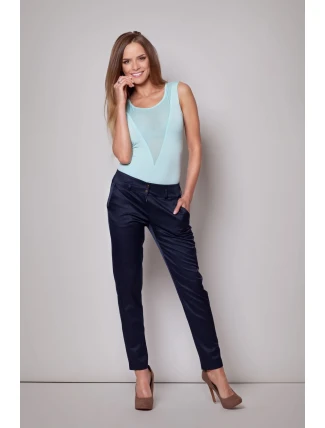 Nohavice Rikki M199 navy blue - Figl