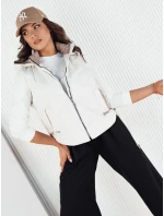 Dámska prešívaná vesta TREOS biela FashionStreet TY4219