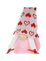 ŠKRIATOK ŠKRIATOK 20CM DEKORÁCIA VALENTÍNKA RUŽOVÁ