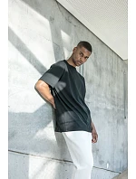 Build your Brand BY 102 Oversize tričko z hrubej bavlny 56.0102 cherry