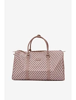 Vzorovaná Cestovní Taška Béžová Dámská Nelle