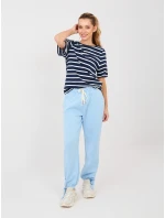 Nohavice MI SP P6845.68 svetlomodré