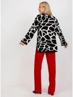 Sveter RV SW 14276.09X biela čierna Sveter RV SW 14276.09X biela čierna