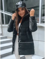 Dámska zimná bunda DIAMON PREMIUM black FashionStreet TY2956 Dámska zimná bunda DIAMON PREMIUM black FashionStreet TY2956