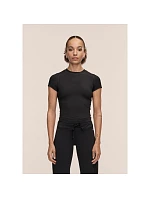Dámske tričko CASALL Defined Rib Tee, čierne Dámske tričko CASALL Defined Rib Tee, čierne