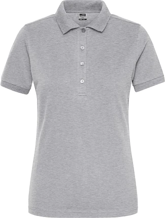 Daiber JN 1805 Dámske pracovné elastické bio polo - Solid 02.1805 šedá melírovaná Daiber JN 1805 Dámske pracovné elastické bio polo - Solid 02.1805 šedá melírovaná