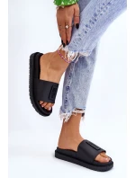 Dámske papuče Big Star LL274429 Black