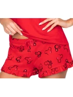 Pyžamo Mika 1/2 červené - Donna