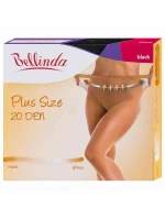 Pančuchové nohavice pre nadmerné veľkosti PLUS SIZE 20 DEN - Bellinda - čierna