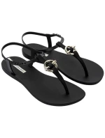 Ipanema Sandal Class Women's Flip Flop Sandals Fashion Black with Gold Women's