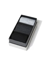 Krabice 3 páry - pánske vlnené ponožky 175