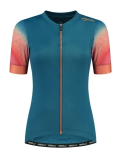 Rogelli dámsky dres WAVES modro-koralový L