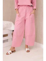 Súprava nových teplákov Punto v púdrovo ružovej farbe Súprava nových teplákov Punto v púdrovo ružovej farbe