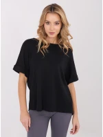 Blúzka MJ BZ H1301.28 čierna Blúzka MJ BZ H1301.28 čierna