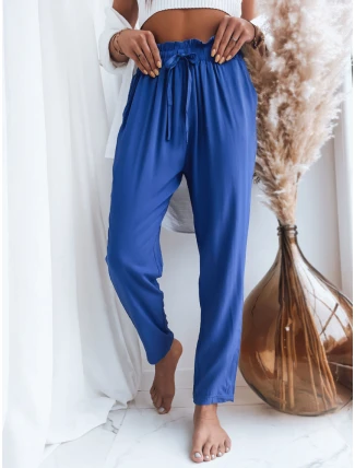 Dámske látkové nohavice ADELIS cornflower FashionStreet UY1537