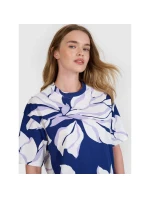 Dámske tričko oversize s potlačou 4F 4FRSS25TTSHF2692-91A