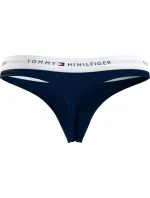 Dámske tangá THONG UW0UW03835 DW5 dark blue - Tommy Hilfiger