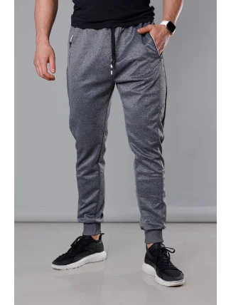 Pánske tepláky so šnúrkou Graphite (8K167)