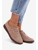 Dámske semišové kožené tenisky Vinceza 79635 beige Dámske semišové kožené tenisky Vinceza 79635 beige